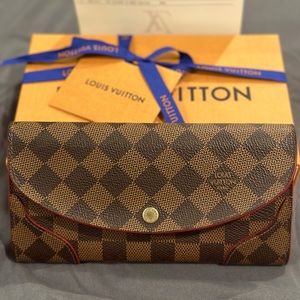 Louis Vuitton Damier Ebene Caissa Wallet
